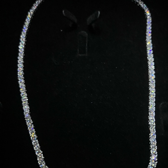 4mm 22inch moissanite tennis chain